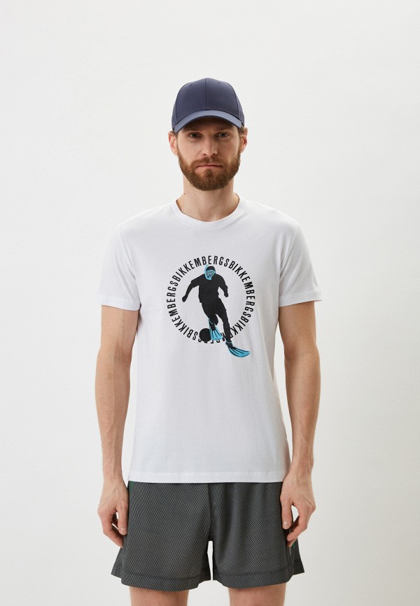 

Футболка Bikkembergs, Белый, Bikkembergs RTLABB859301