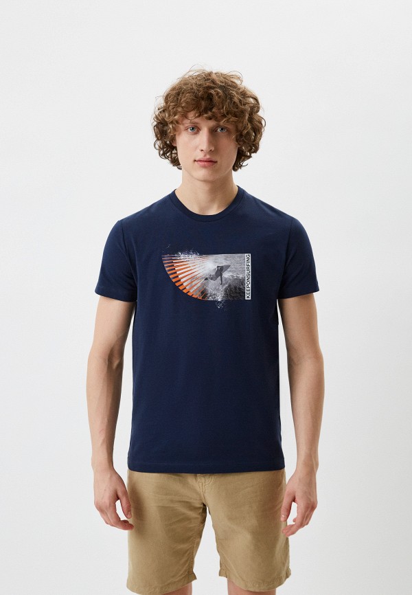 

Футболка Bikkembergs, Синий