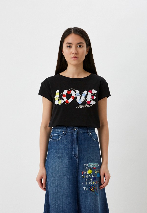 

Футболка Love Moschino, Черный, Love Moschino RTLABB864201