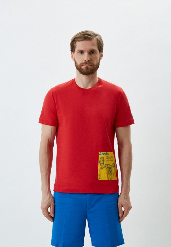 

Футболка Bikkembergs, Красный