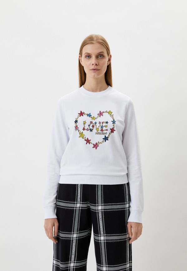 

Свитшот Love Moschino, Белый, Love Moschino RTLABB880602