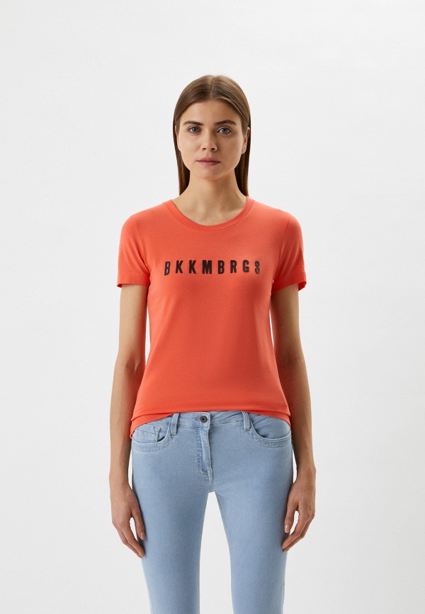 

Футболка Bikkembergs, Коралловый