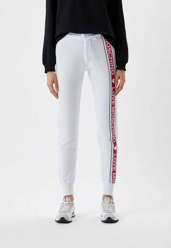 Брюки спортивные Love Moschino белый W 1 424 21 M 4282 RTLABB886701