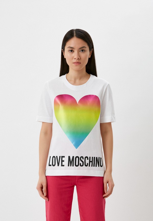 

Футболка Love Moschino, Белый