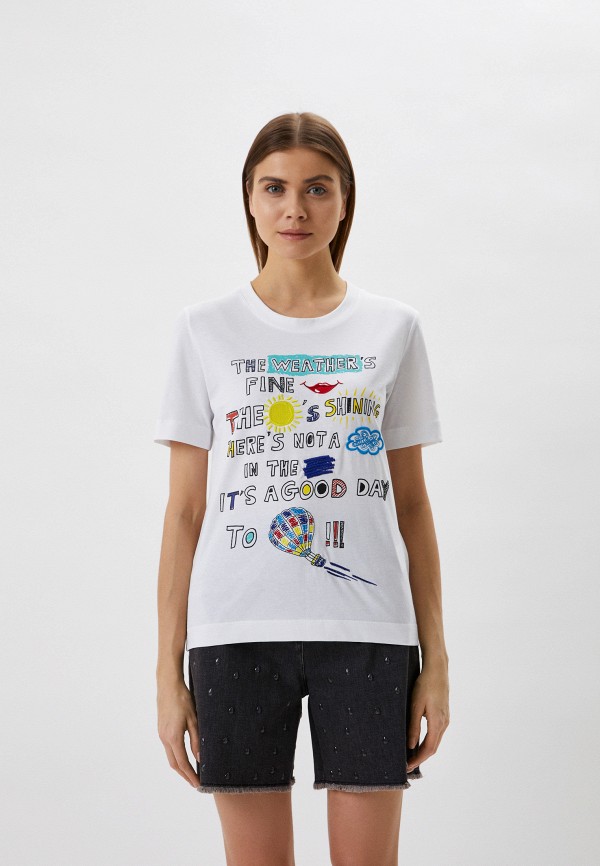 

Футболка Love Moschino, Белый