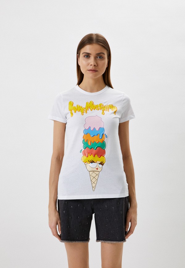 

Футболка Love Moschino, Белый