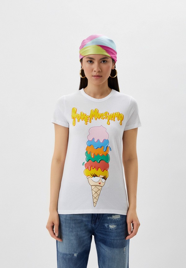 

Футболка Love Moschino, Белый