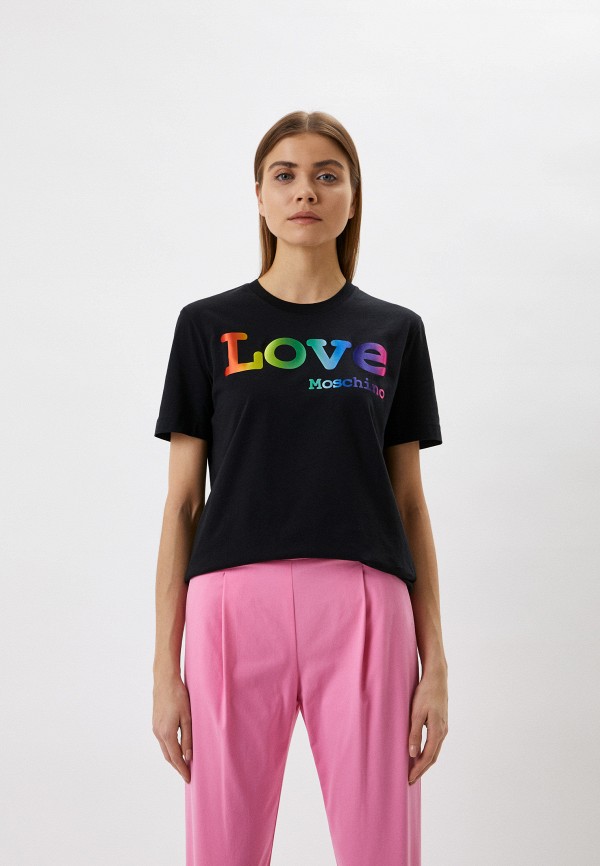 

Футболка Love Moschino, Черный, Love Moschino RTLABB894501