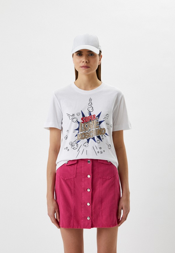 

Футболка Love Moschino, Белый