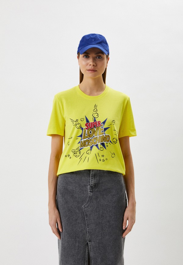

Футболка Love Moschino, Желтый
