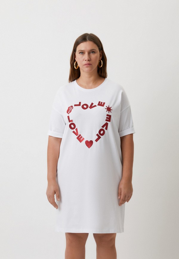 

Платье Love Moschino, Белый, Love Moschino RTLABB897201