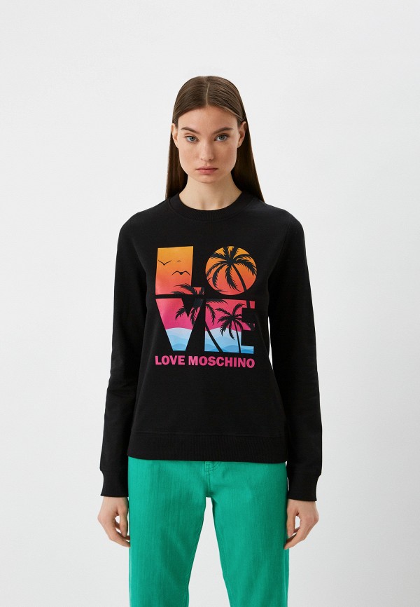

Свитшот Love Moschino, Черный, Love Moschino RTLABB900601