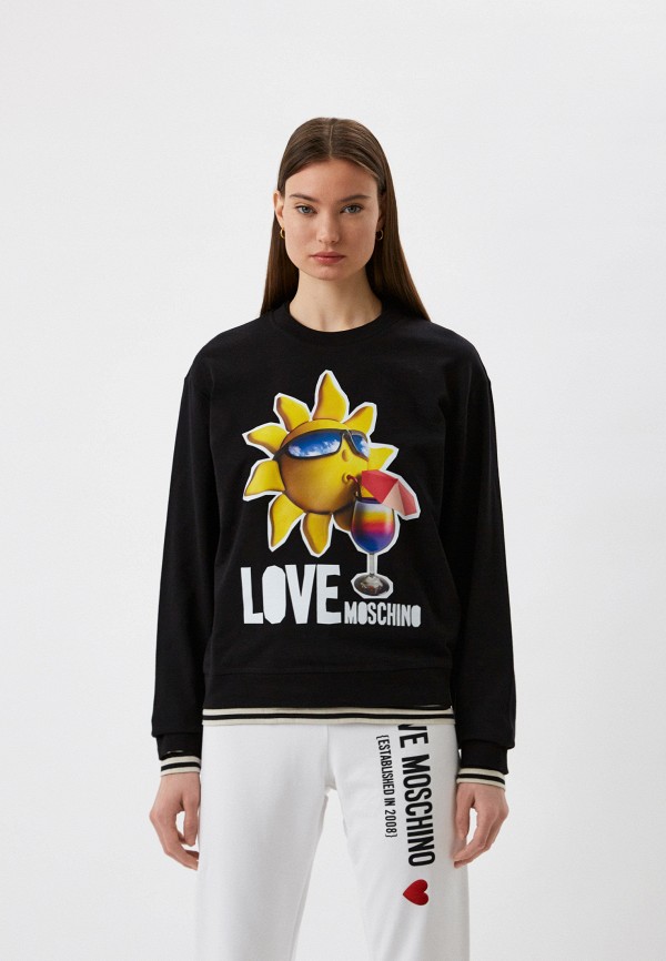 

Свитшот Love Moschino, Черный