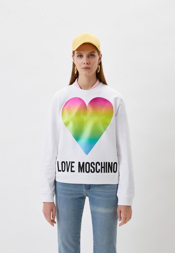 

Свитшот Love Moschino, Белый