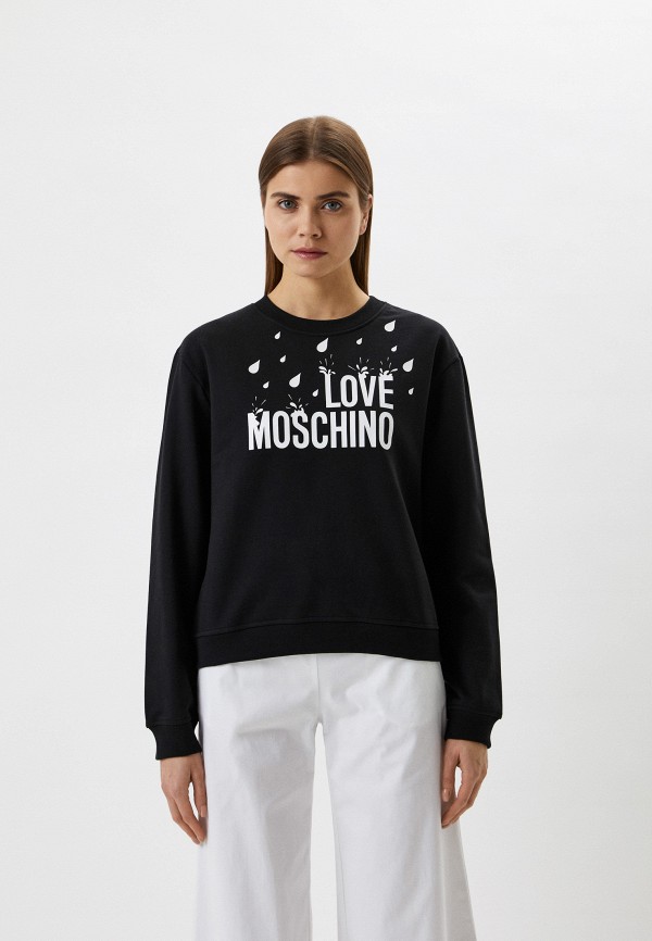 

Свитшот Love Moschino, Черный, Love Moschino RTLABB901701