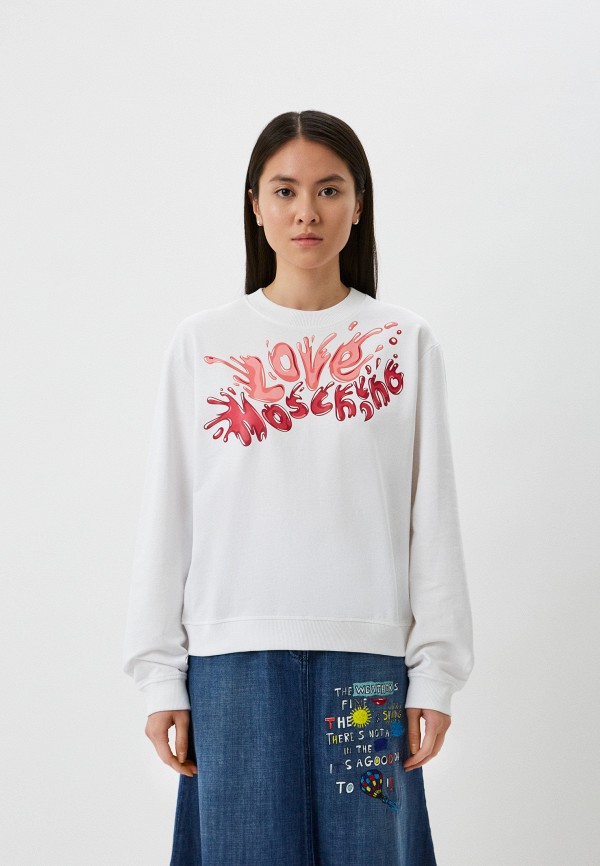 

Свитшот Love Moschino, Белый