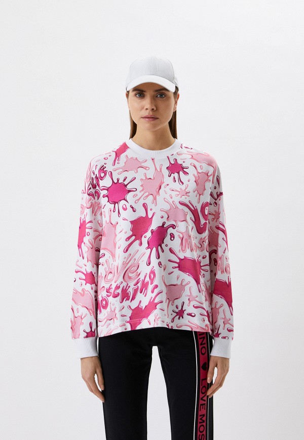 

Свитшот Love Moschino, Розовый