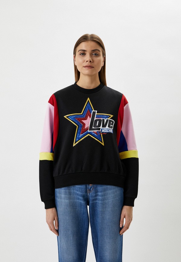 

Свитшот Love Moschino, Черный