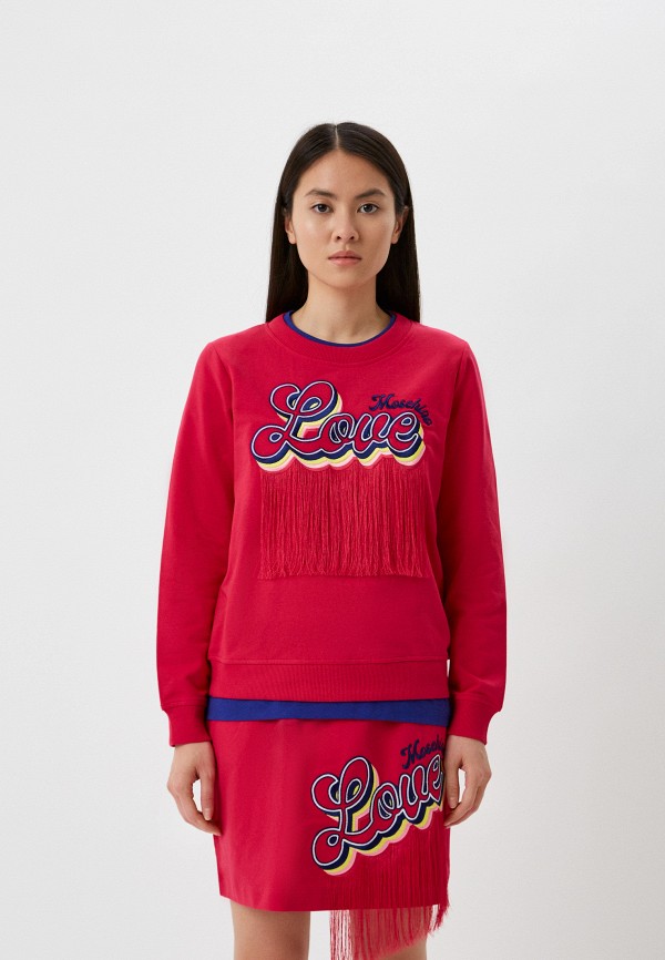 

Свитшот Love Moschino, Фуксия, Love Moschino RTLABB903402