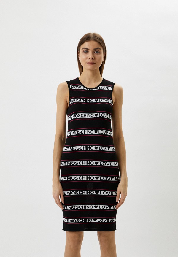 

Платье Love Moschino, Черный, Love Moschino RTLABB905001