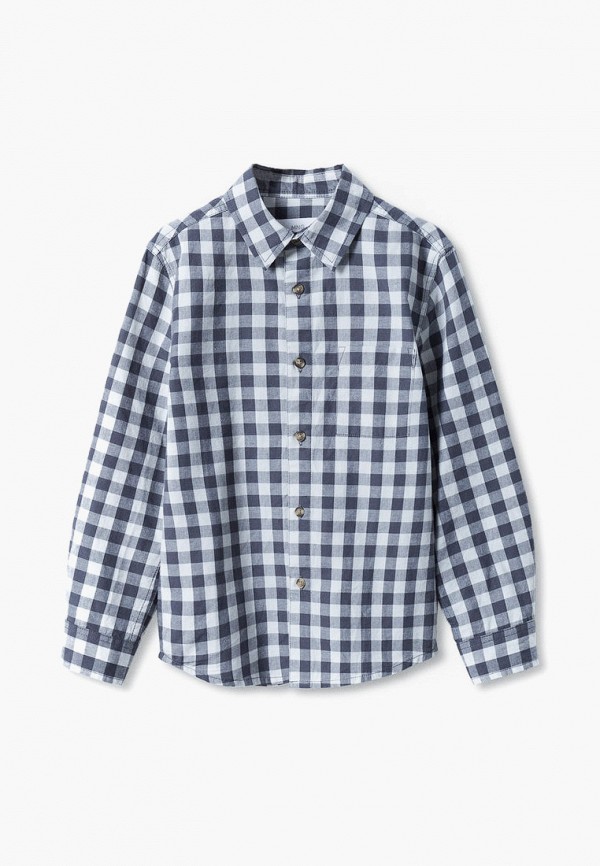 

Рубашка Mango Kids, Синий, Mango Kids RTLABB946701