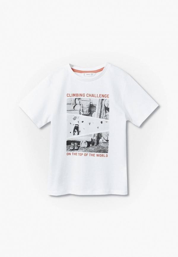 

Футболка Mango Kids, Белый, Mango Kids RTLABB947301