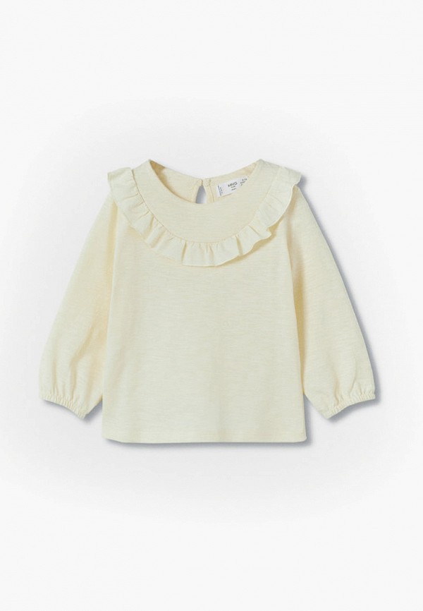 

Лонгслив Mango Kids, Бежевый, SAIO