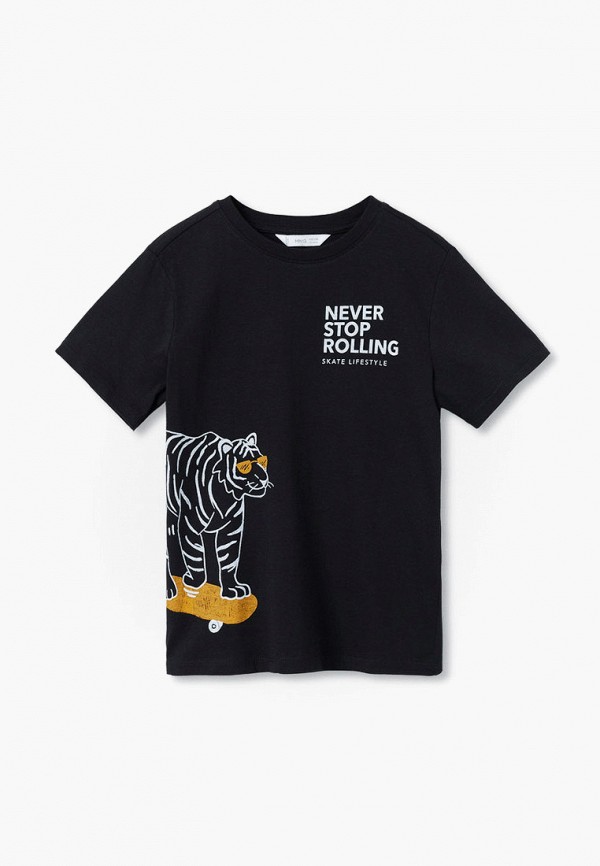

Футболка Mango Kids, Черный, Mango Kids RTLABB949501