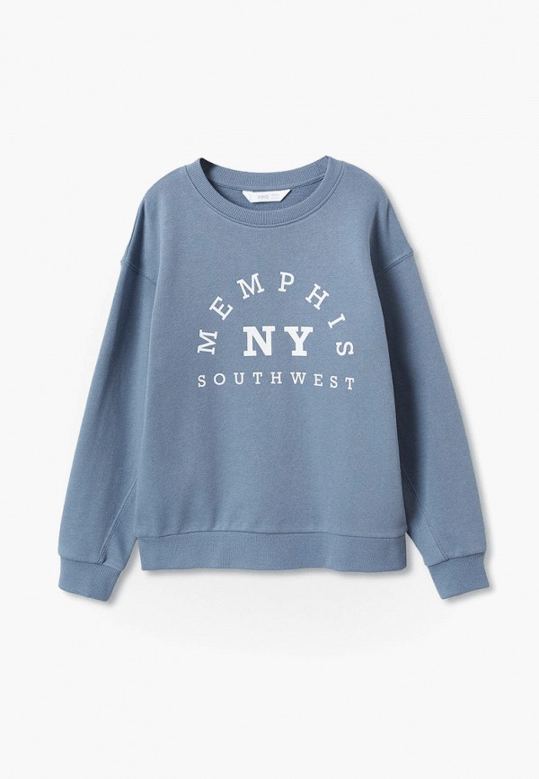 

Свитшот Mango Kids, Синий, Mango Kids RTLABB956301