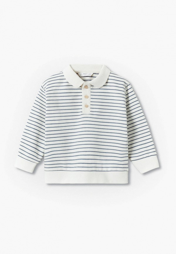 

Поло Mango Kids, Белый, TOMMY