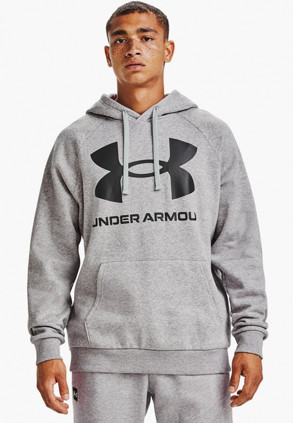 

Худи Under Armour, Серый, UA Rival Fleece Big Logo HD