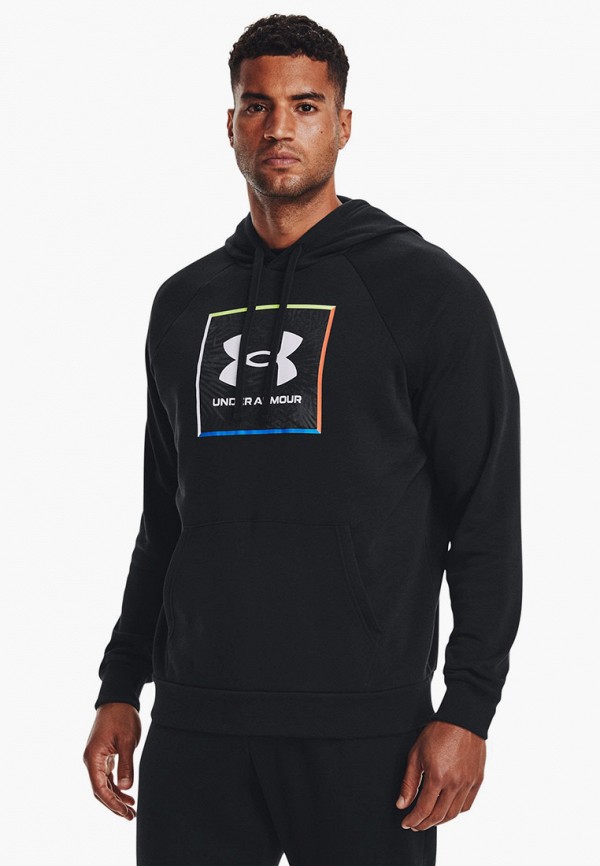 

Худи Under Armour, Черный, UA Rival Flc Graphic Hoodie
