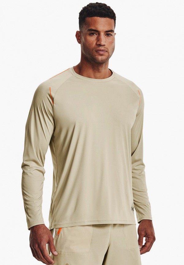 

Лонгслив спортивный Under Armour, Бежевый, Under Armour RTLABB985201