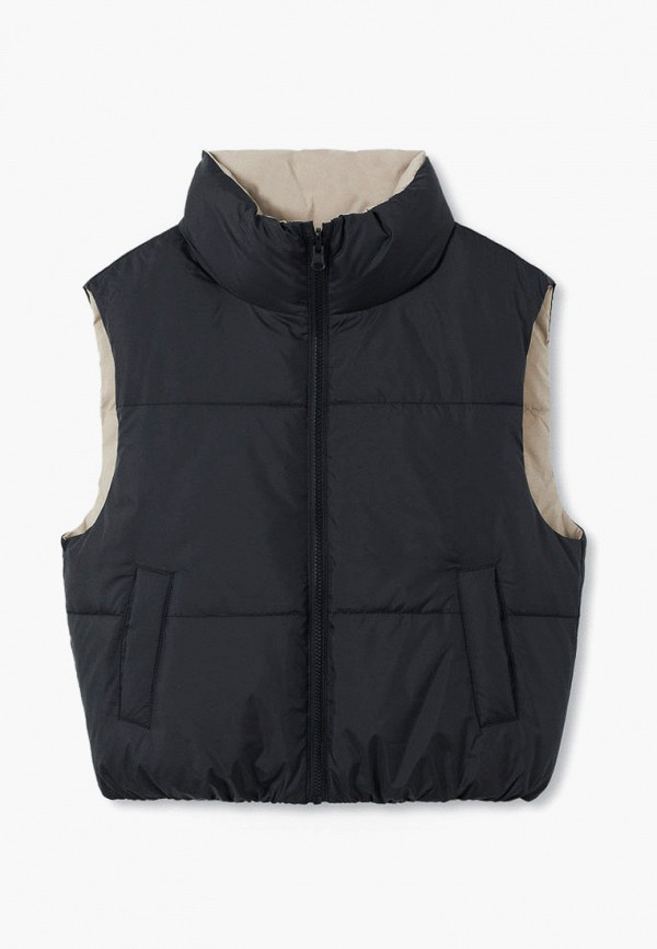 

Жилет утепленный Mango Kids, Черный, REVERS