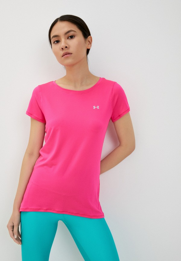 

Футболка спортивная Under Armour, Розовый, UA HG Armour SS