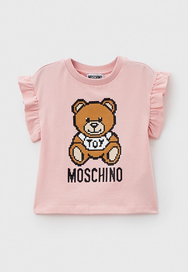 

Футболка Moschino Kid, Розовый
