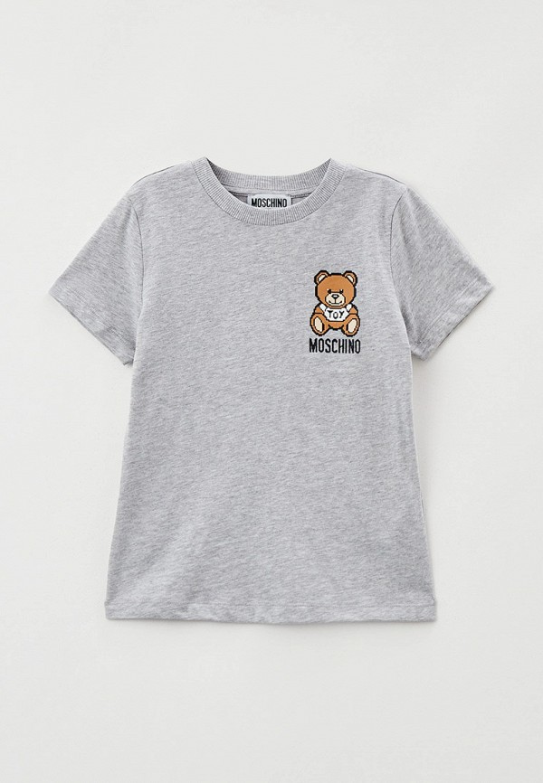 

Футболка Moschino Kid, Серый