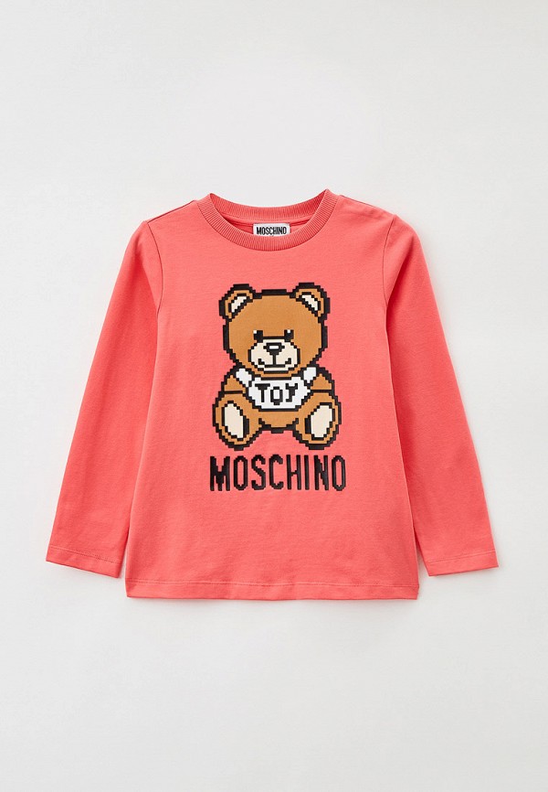 

Лонгслив Moschino Kid, Розовый