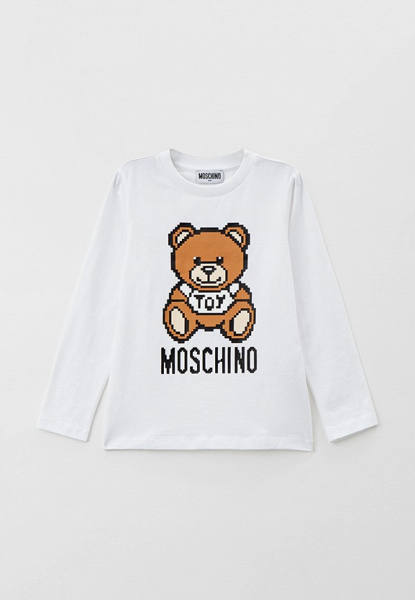 Лонгслив для девочки Moschino Kid HUO00I-LBA10