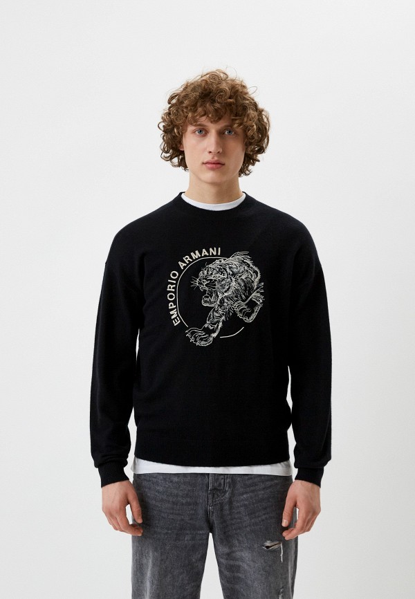 Джемпер Emporio Armani черный 3L1MX1 1MGRZ RTLABC088001