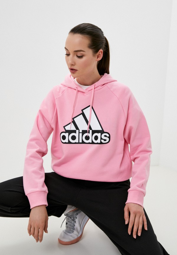 

Худи adidas, Розовый, W BLUV Q1 HD