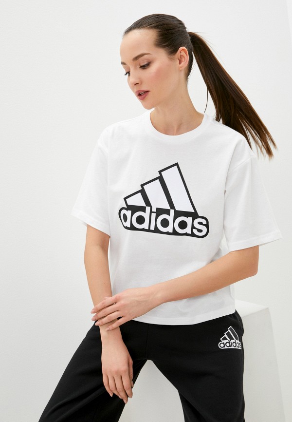 

Футболка adidas, Белый, W BLUV Q1 CRO T