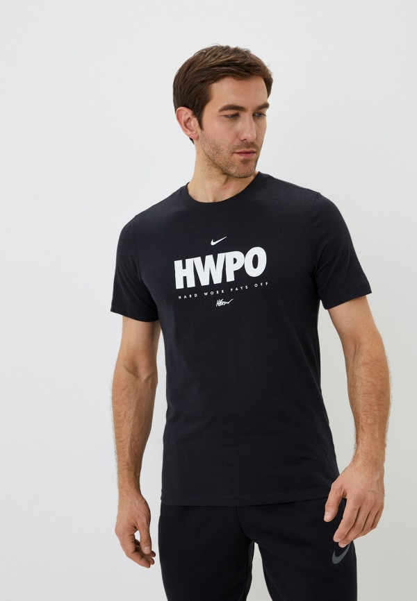 

Футболка спортивная Nike, Черный, M NK DFC TEE MF HWPO
