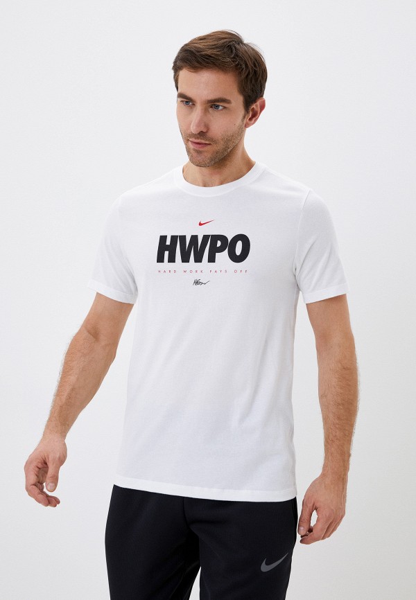 

Футболка спортивная Nike, Белый, M NK DFC TEE MF HWPO