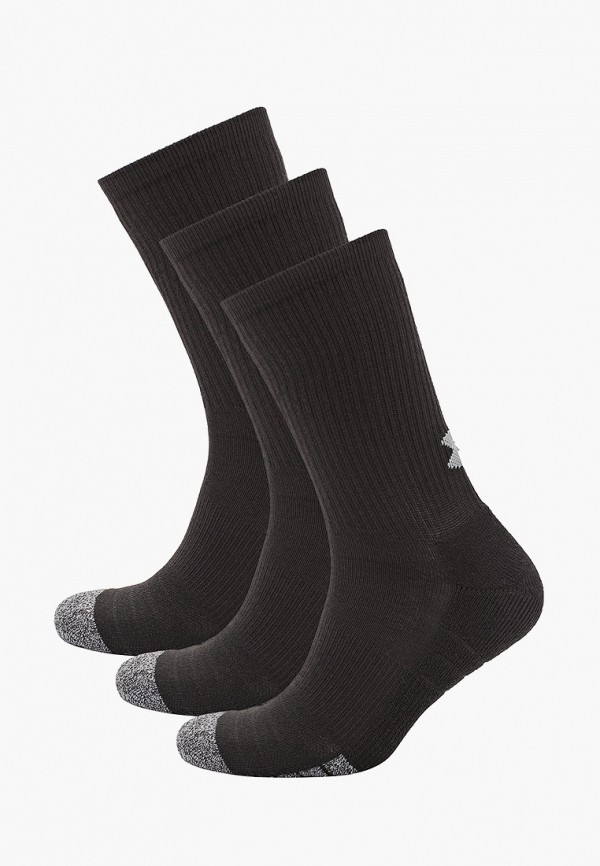 

Носки 3 пары Under Armour, Черный, UA Heatgear Crew 3pk
