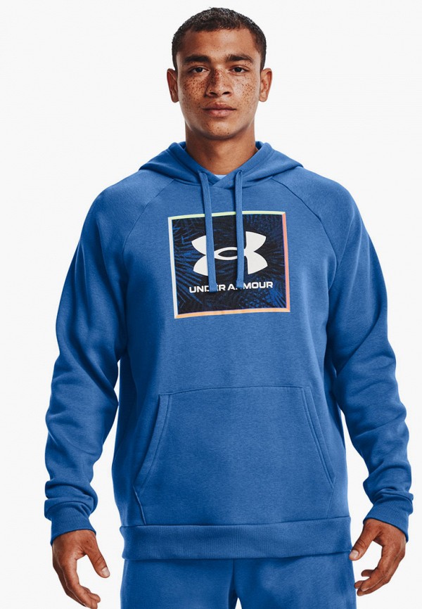 

Худи Under Armour, Синий, UA Rival Flc Graphic Hoodie