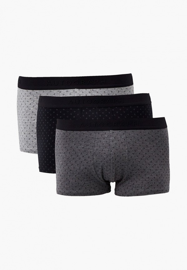 

Трусы 3 шт. Marks & Spencer, Серый;черный, Marks & Spencer RTLABC142901