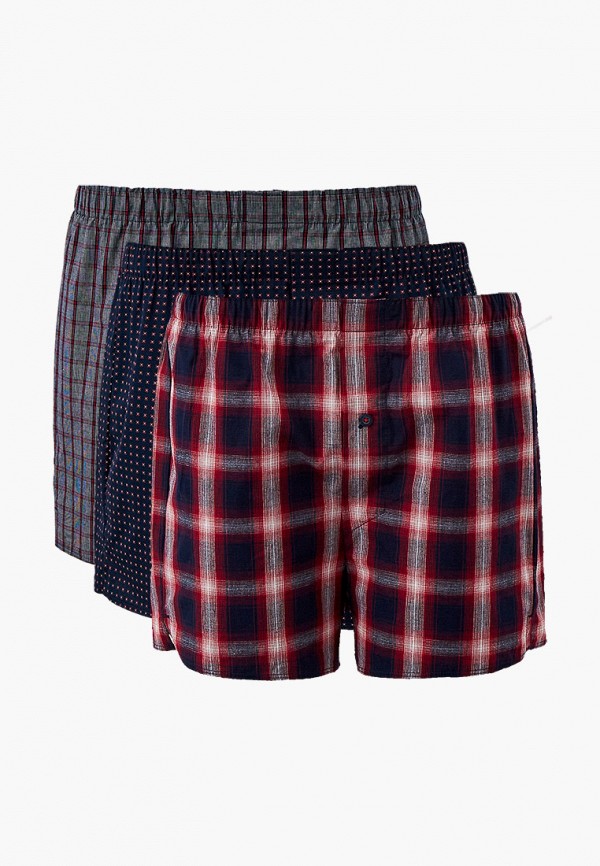 

Трусы 3 шт. Marks & Spencer, Бордовый;серый;синий, Marks & Spencer RTLABC143801