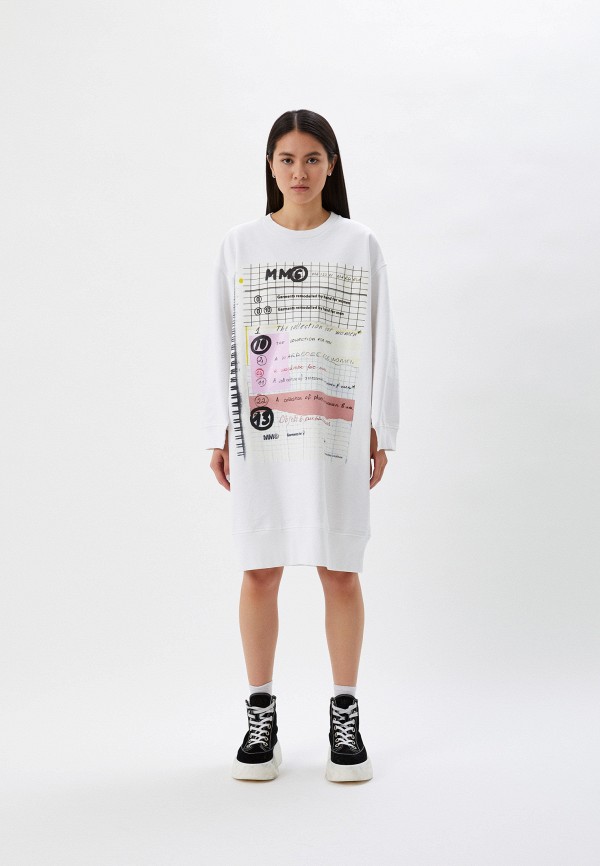 

Платье MM6 Maison Margiela, Белый, MM6 Maison Margiela RTLABC165501