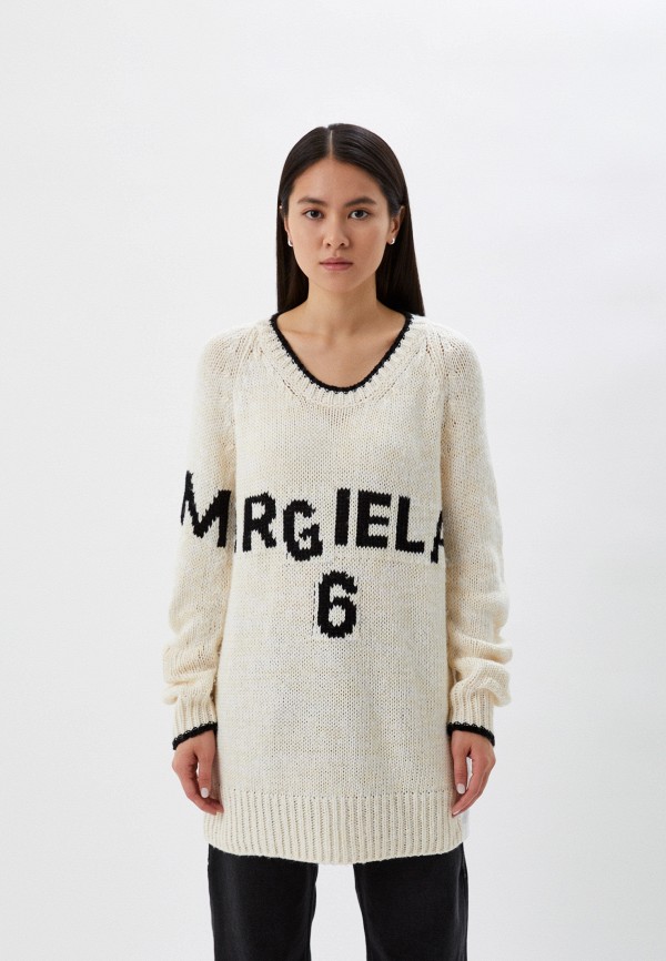 

Джемпер MM6 Maison Margiela, Бежевый, MM6 Maison Margiela RTLABC165902